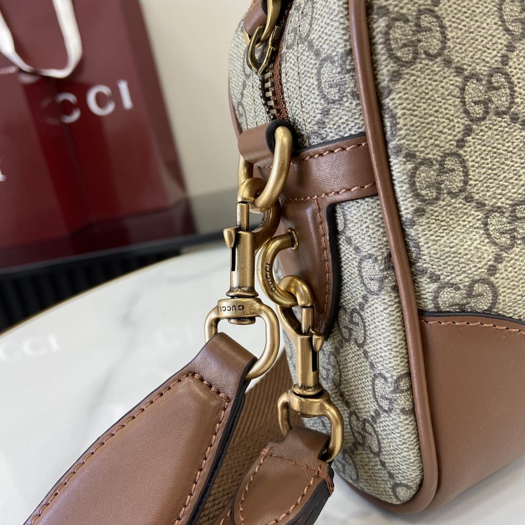 Gucci GG Emblem Small Crossbody Bag - FashionPlug