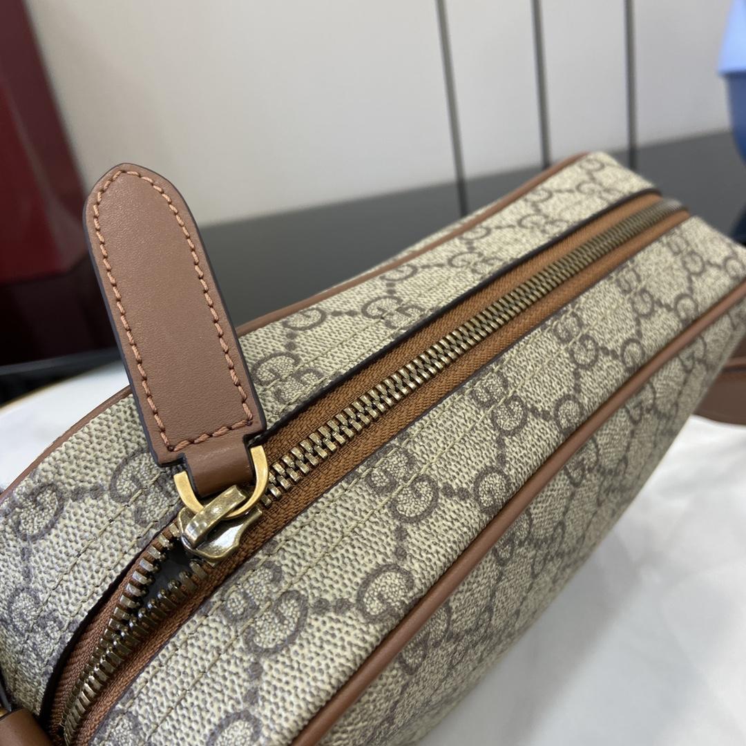 Gucci GG Emblem Small Crossbody Bag - FashionPlug