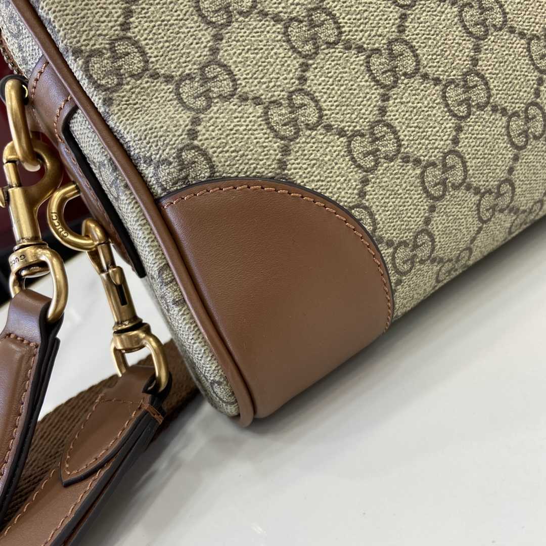 Gucci GG Emblem Small Crossbody Bag - FashionPlug