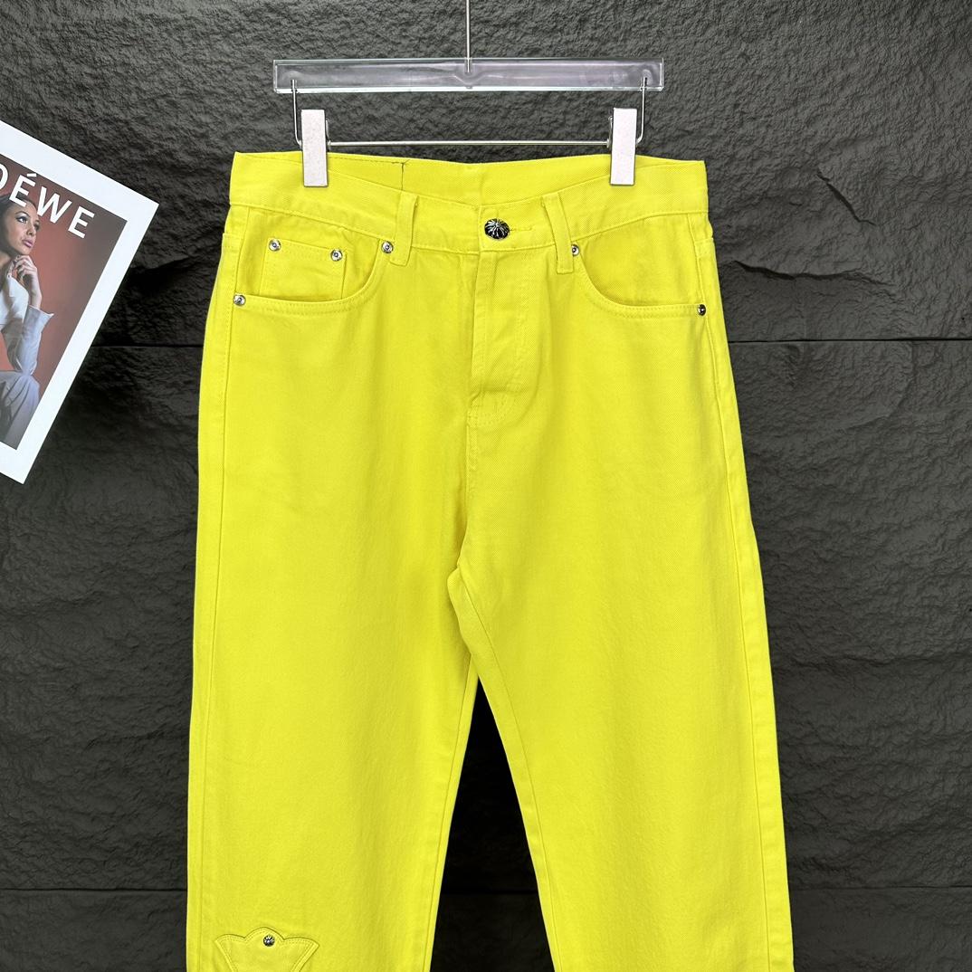 Chrome Hearts Straight Leg Jeans - FashionPlug