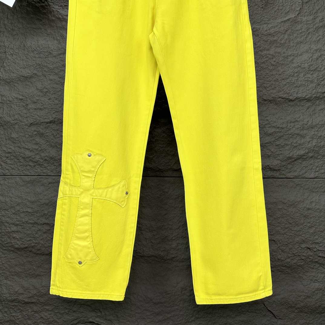 Chrome Hearts Straight Leg Jeans - FashionPlug