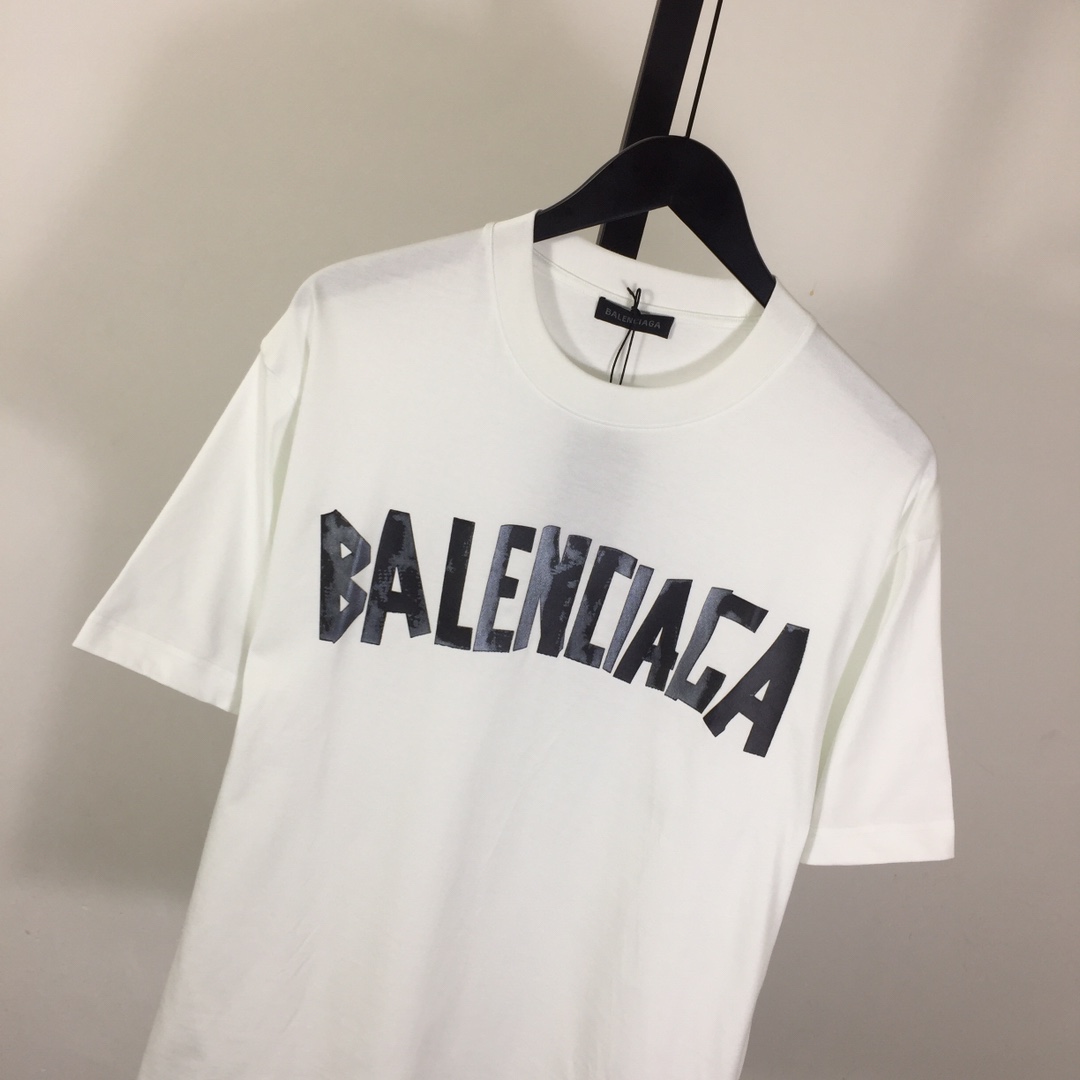 Balenciaga Tape Type T-Shirt - FashionPlug