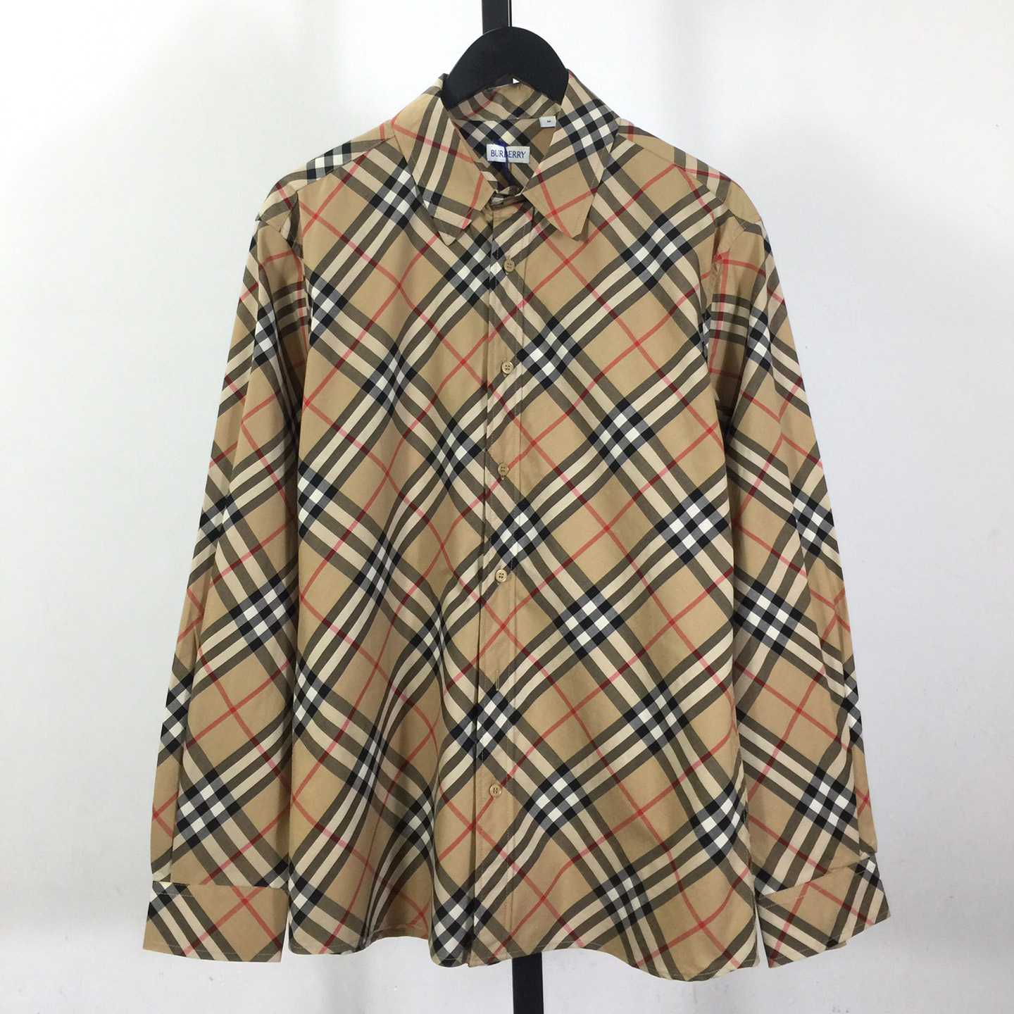 Burberry Check Cotton Shirt - FashionPlug
