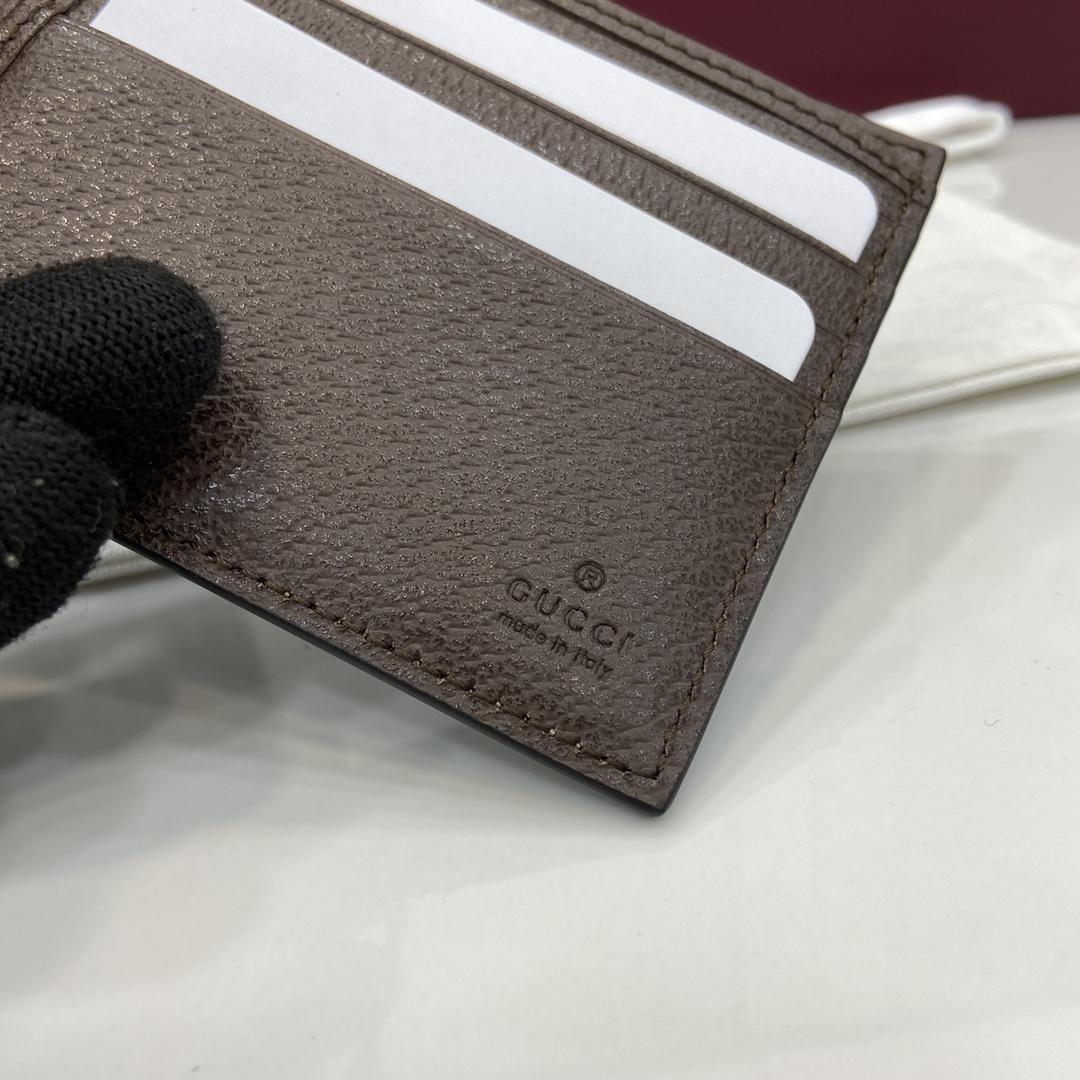 Gucci Bi-fold GG Printed Wallet - FashionPlug