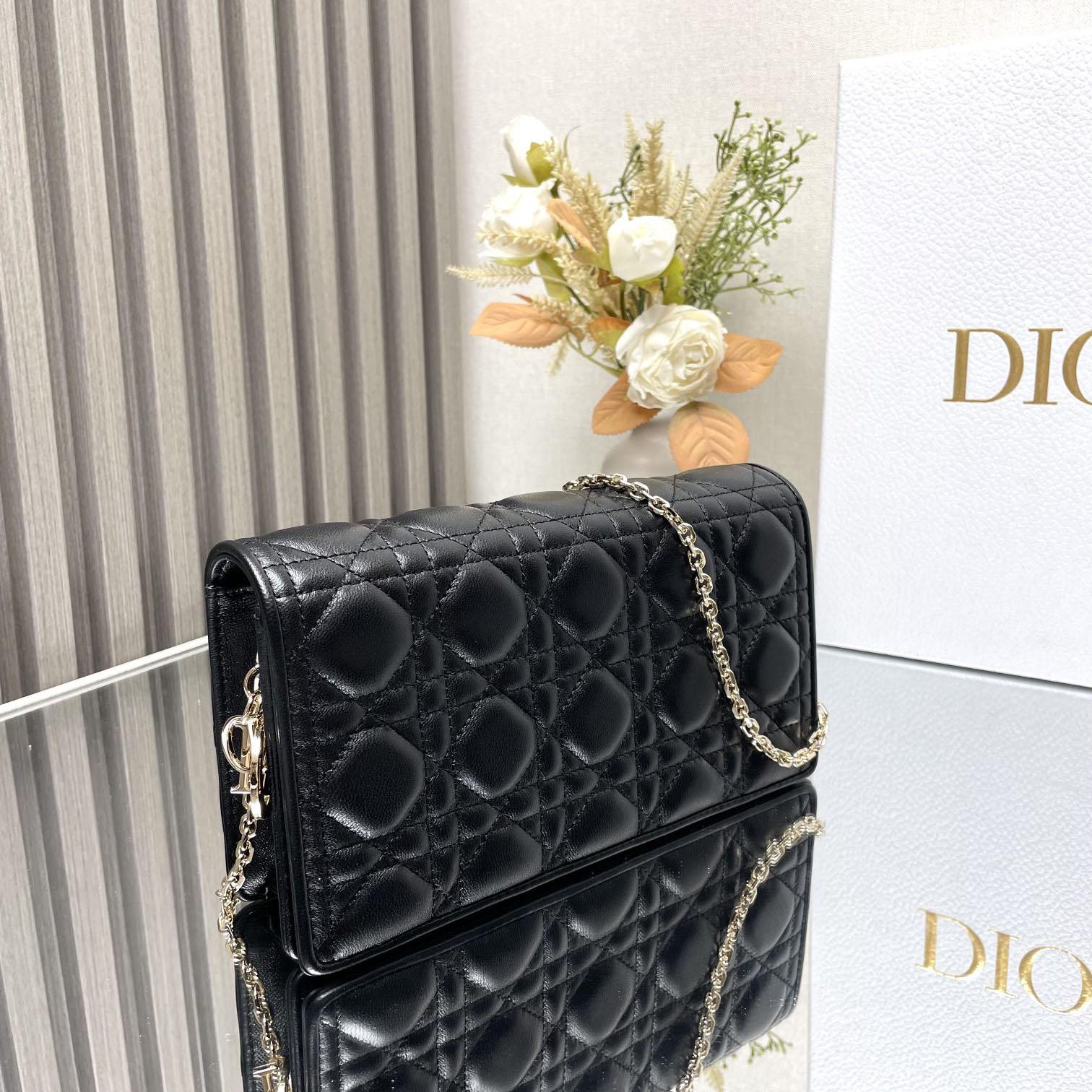 Dior Lady Dior Pouch - FashionPlug
