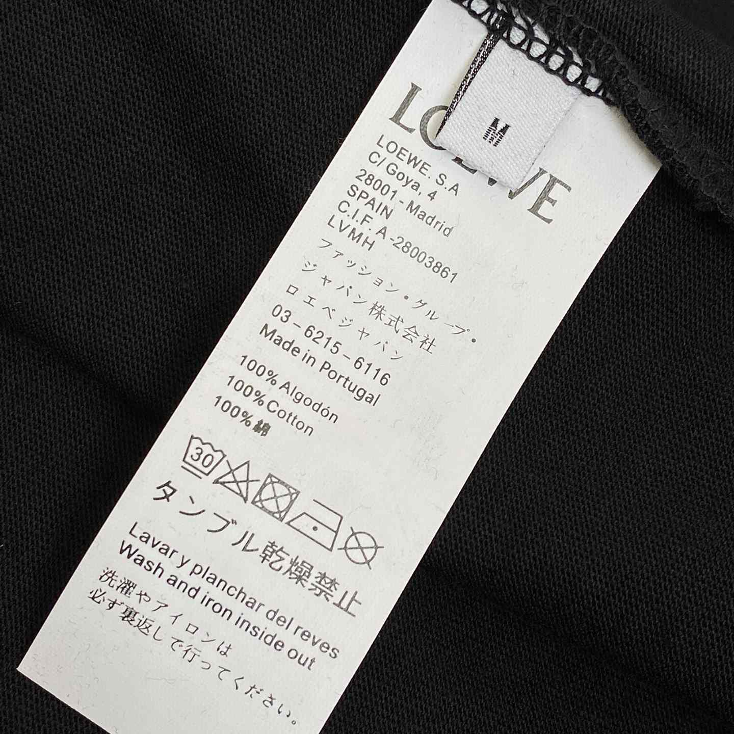 Loewe Regular Fit T-shirt In Cotton - FashionPlug