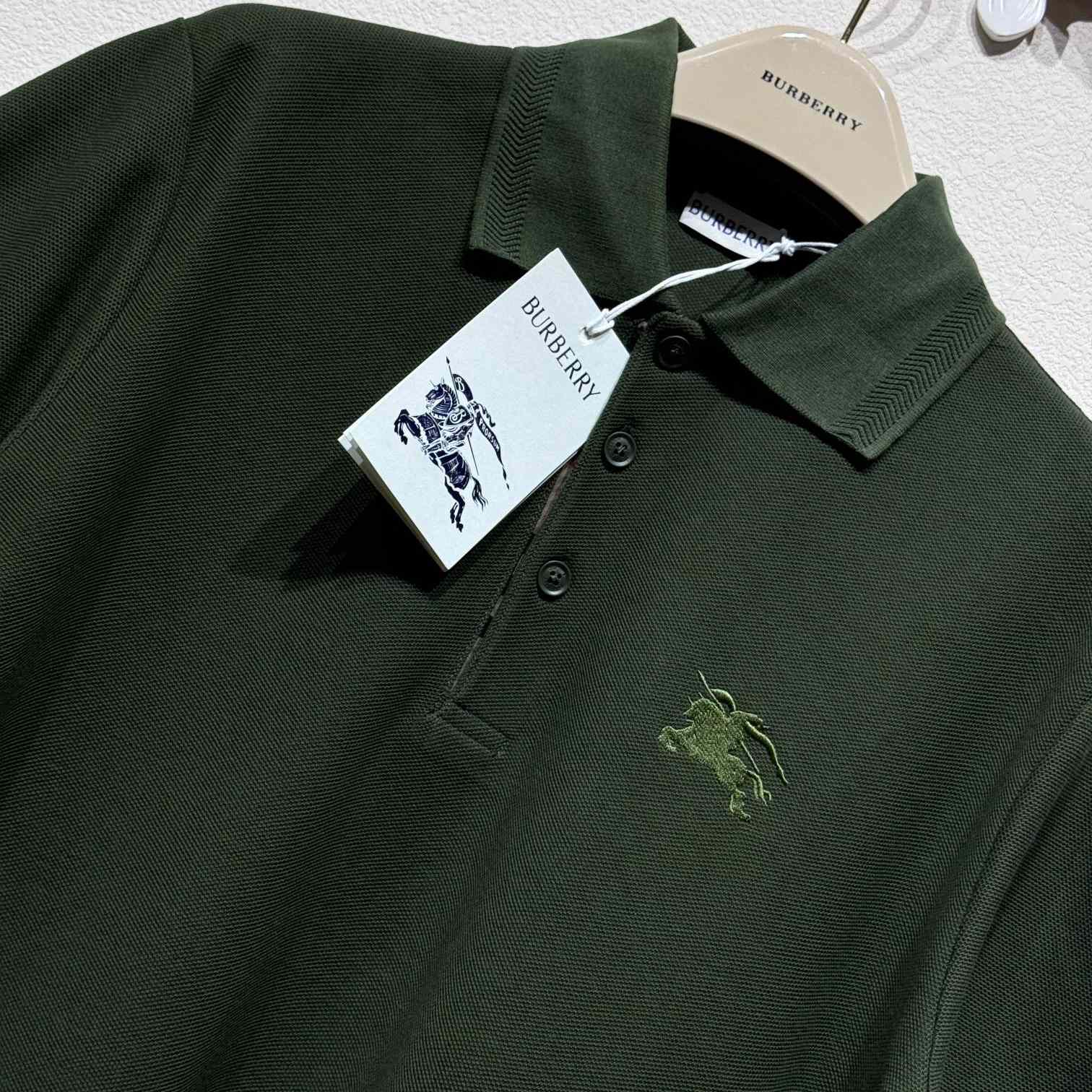 Burberry Cotton Polo Shirt - FashionPlug