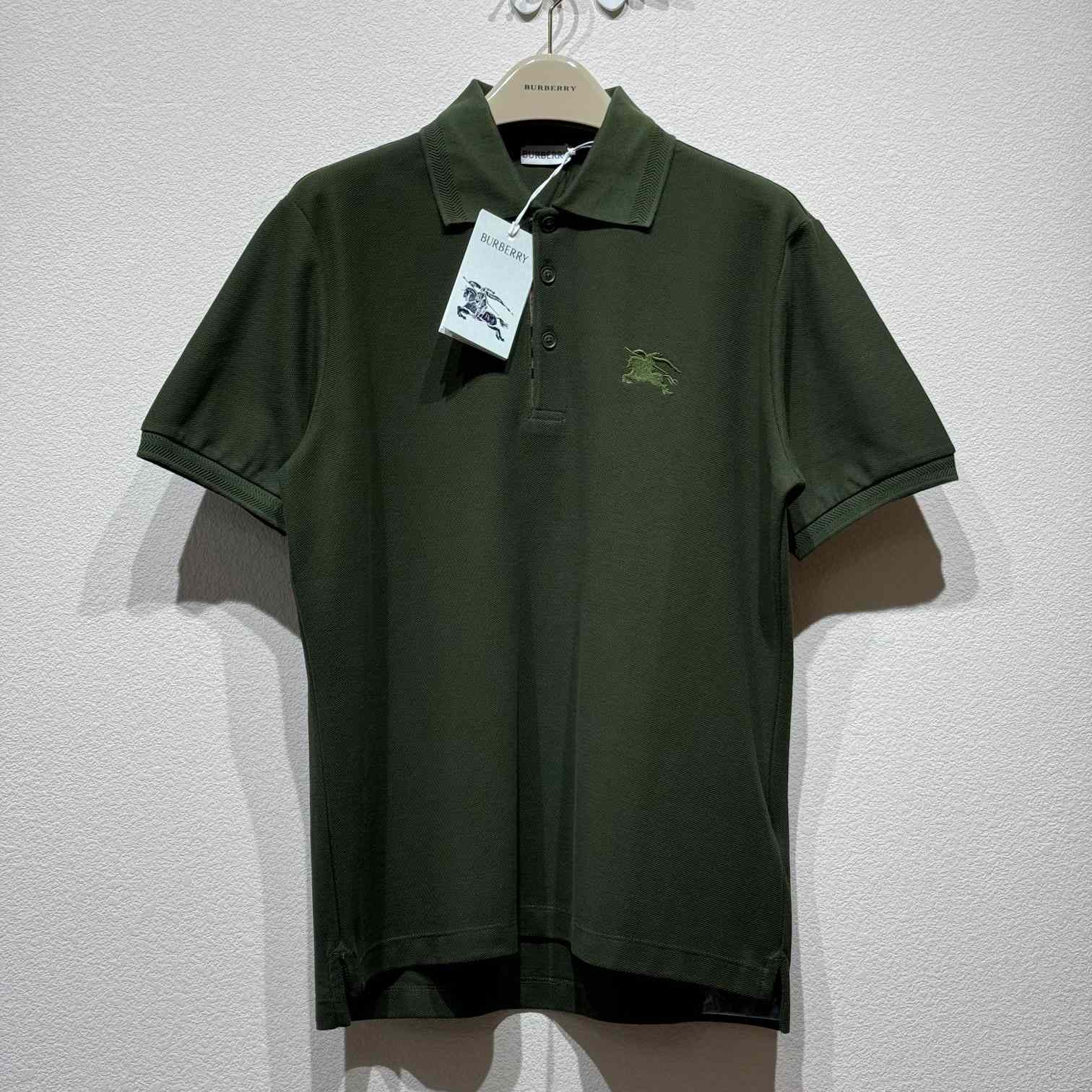 Burberry Cotton Polo Shirt - FashionPlug