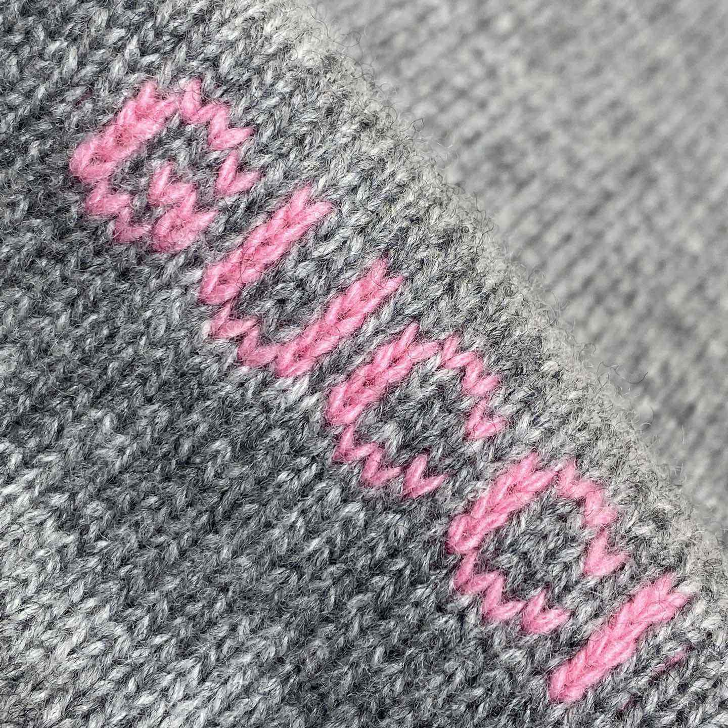 Gucci Wool Cashmere Cardigan With Intarsia  - FashionPlug