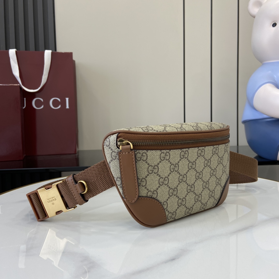 Gucci GG Emblem Small Belt Bag - FashionPlug