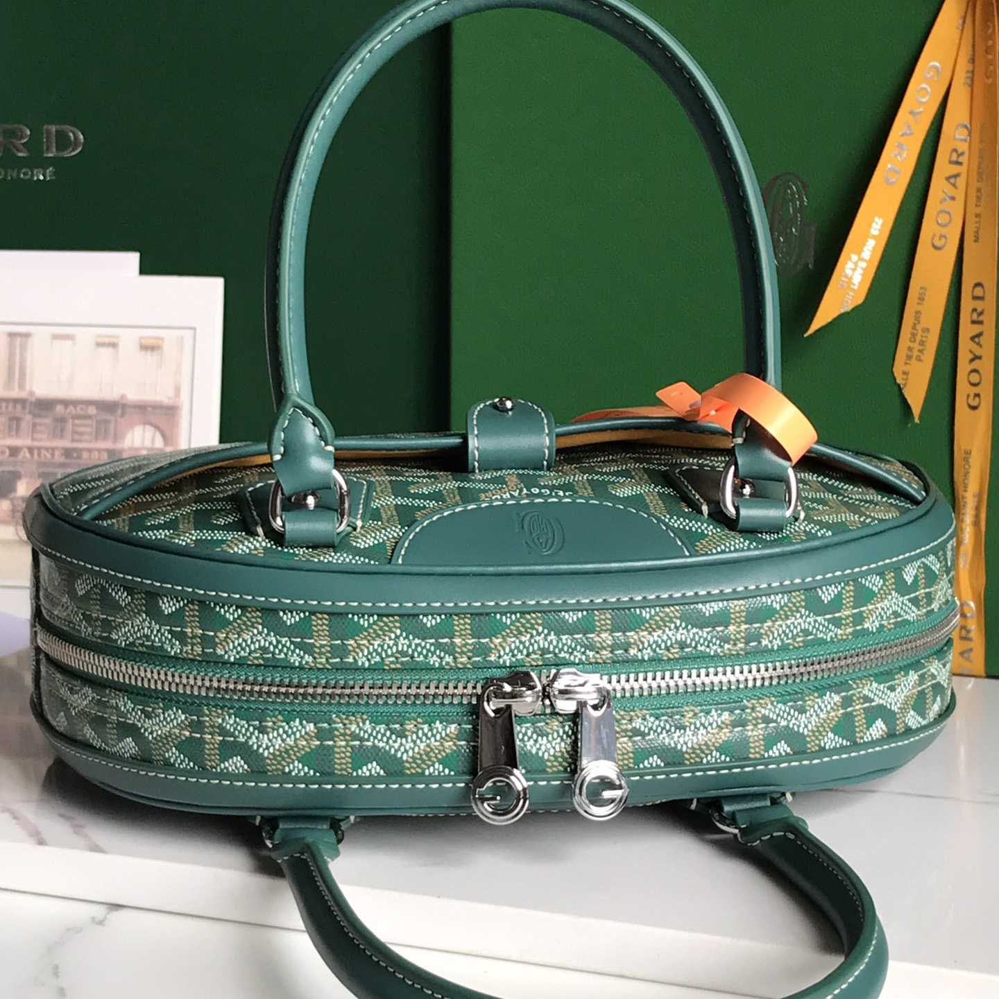 Goyard Vintage Mini Bag (26×17×8cm) - FashionPlug
