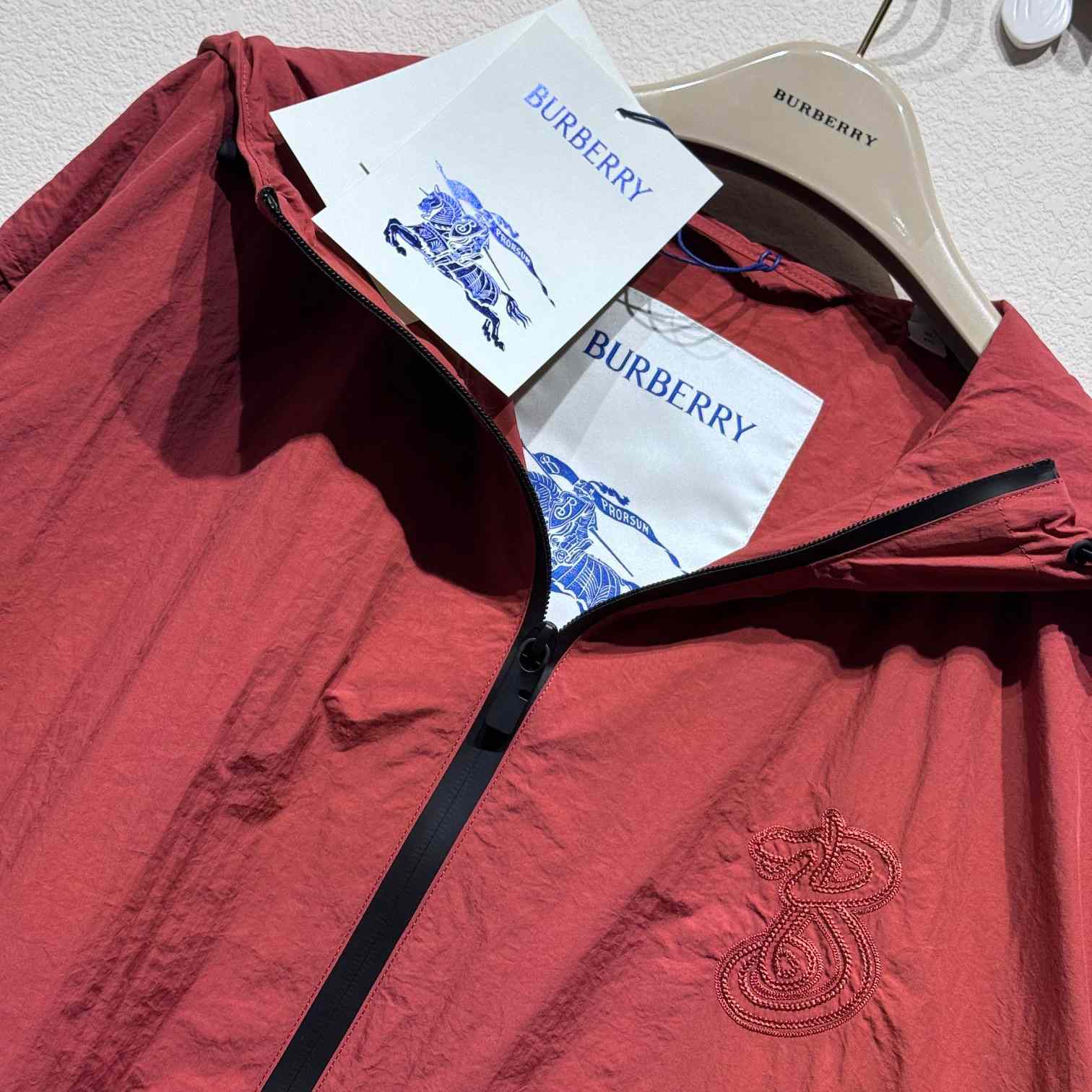 Burberry Nylon Cotton Jacket - FashionPlug