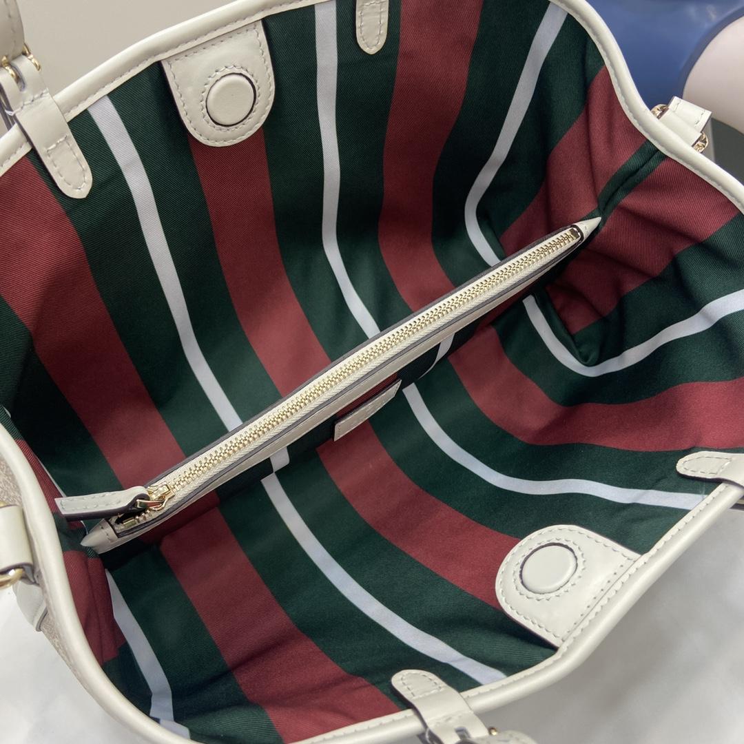 Gucci GG Emblem Small Tote Bag - FashionPlug
