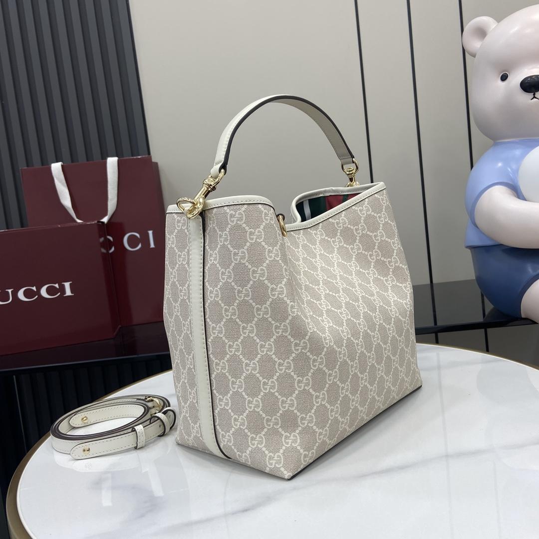 Gucci GG Emblem Small Shoulder Bag - FashionPlug