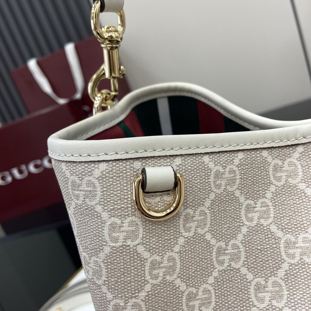 Gucci GG Emblem Small Shoulder Bag - FashionPlug