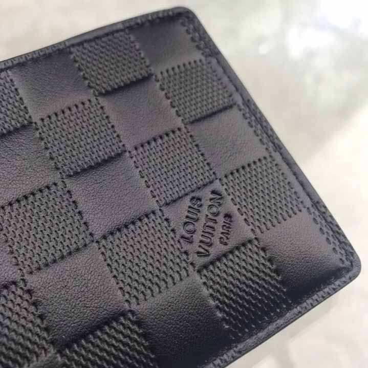 Louis Vuitton Damier Wallet 11.5X9cm   N63263 - FashionPlug