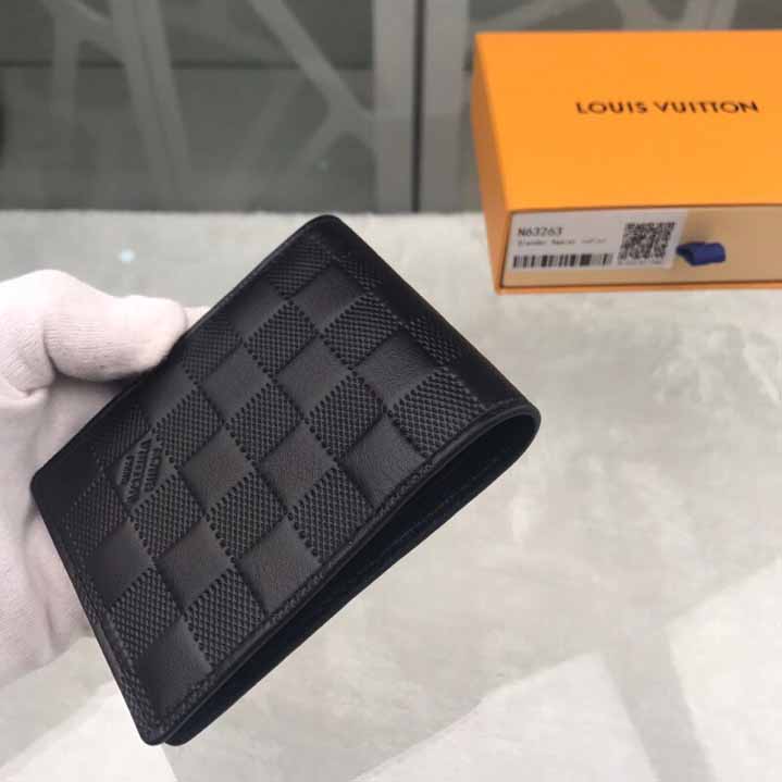 Louis Vuitton Damier Wallet 11.5X9cm   N63263 - FashionPlug