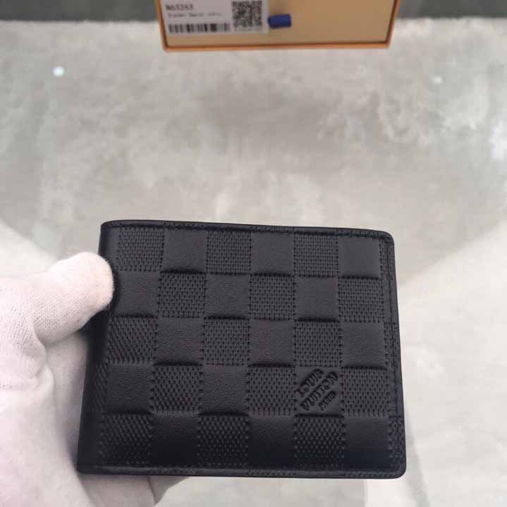 Louis Vuitton Damier Wallet 11.5X9cm   N63263 - FashionPlug