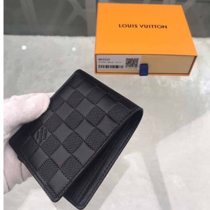 Louis Vuitton Damier Wallet 11.5X9cm   N63263 - FashionPlug