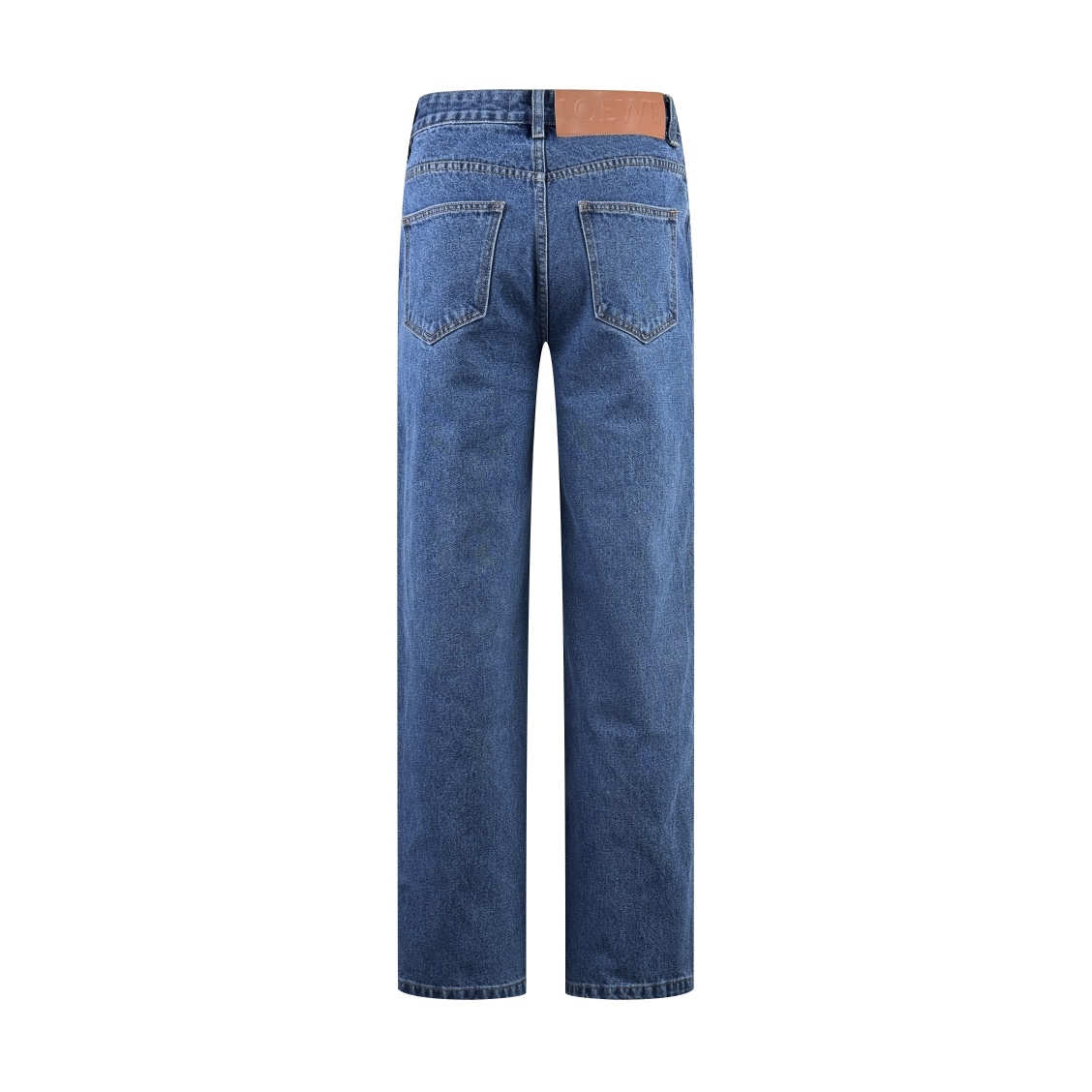 Loewe Anagram Baggy Jeans 'Blue Denim' - FashionPlug