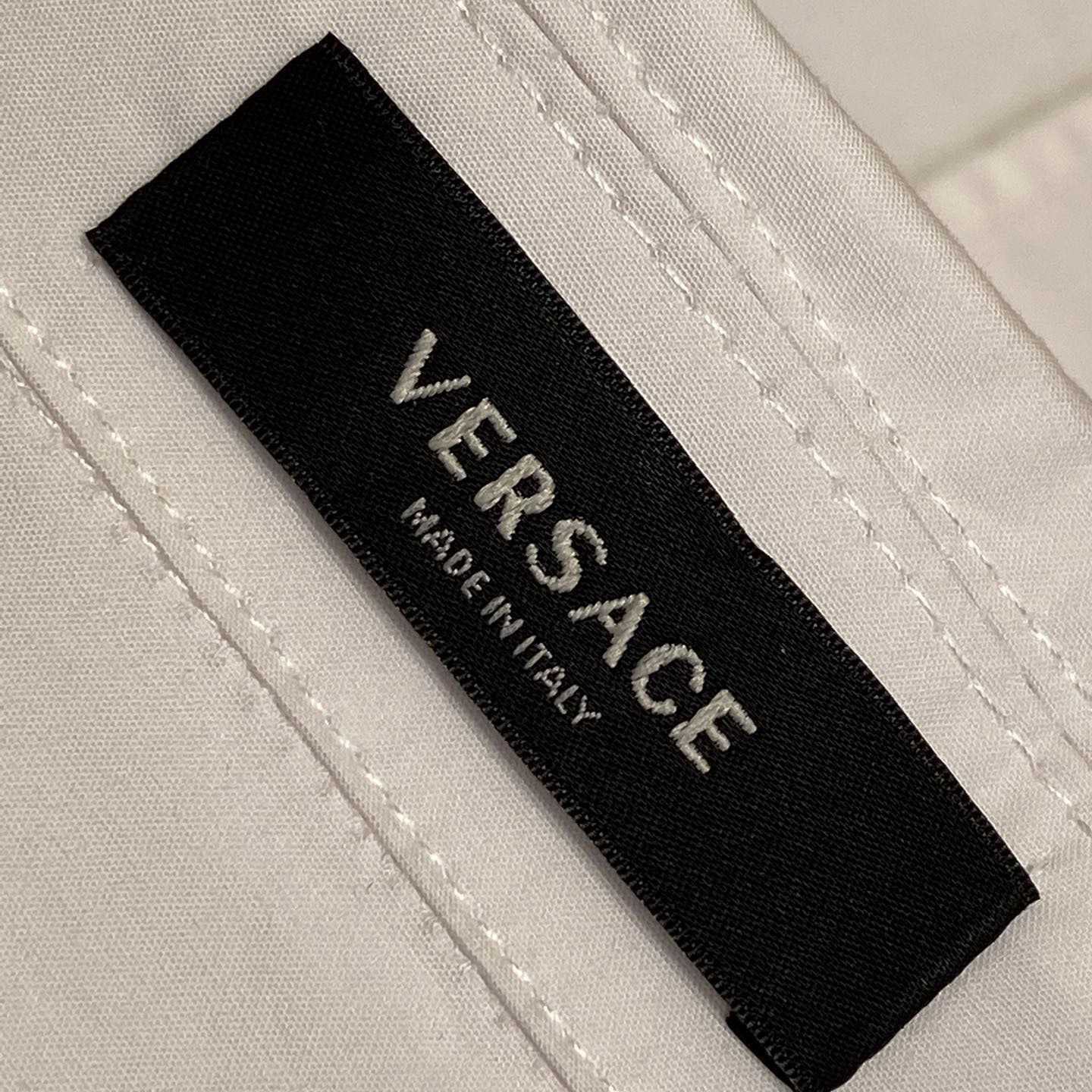 Versace Barocco Sea Cotton Shirt - FashionPlug