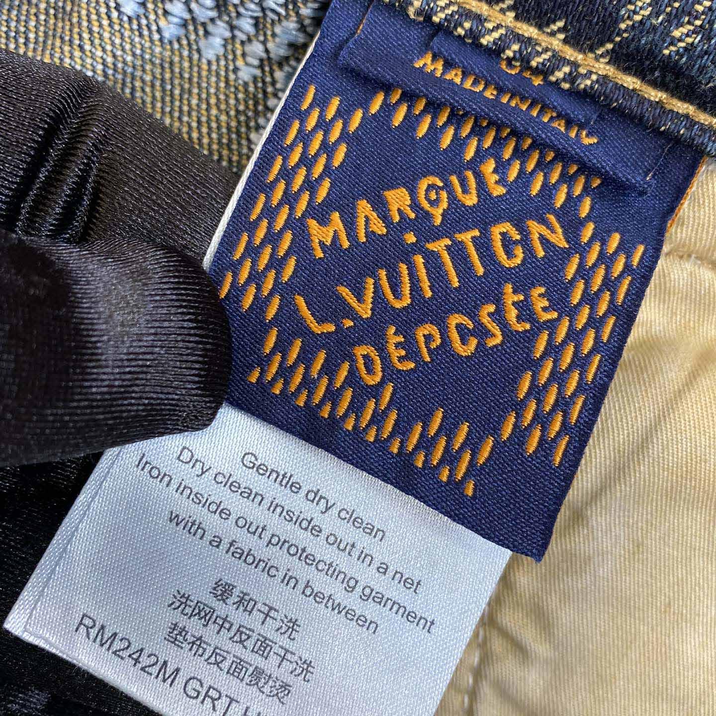 Louis Vuitton Damier Denim Pants - FashionPlug