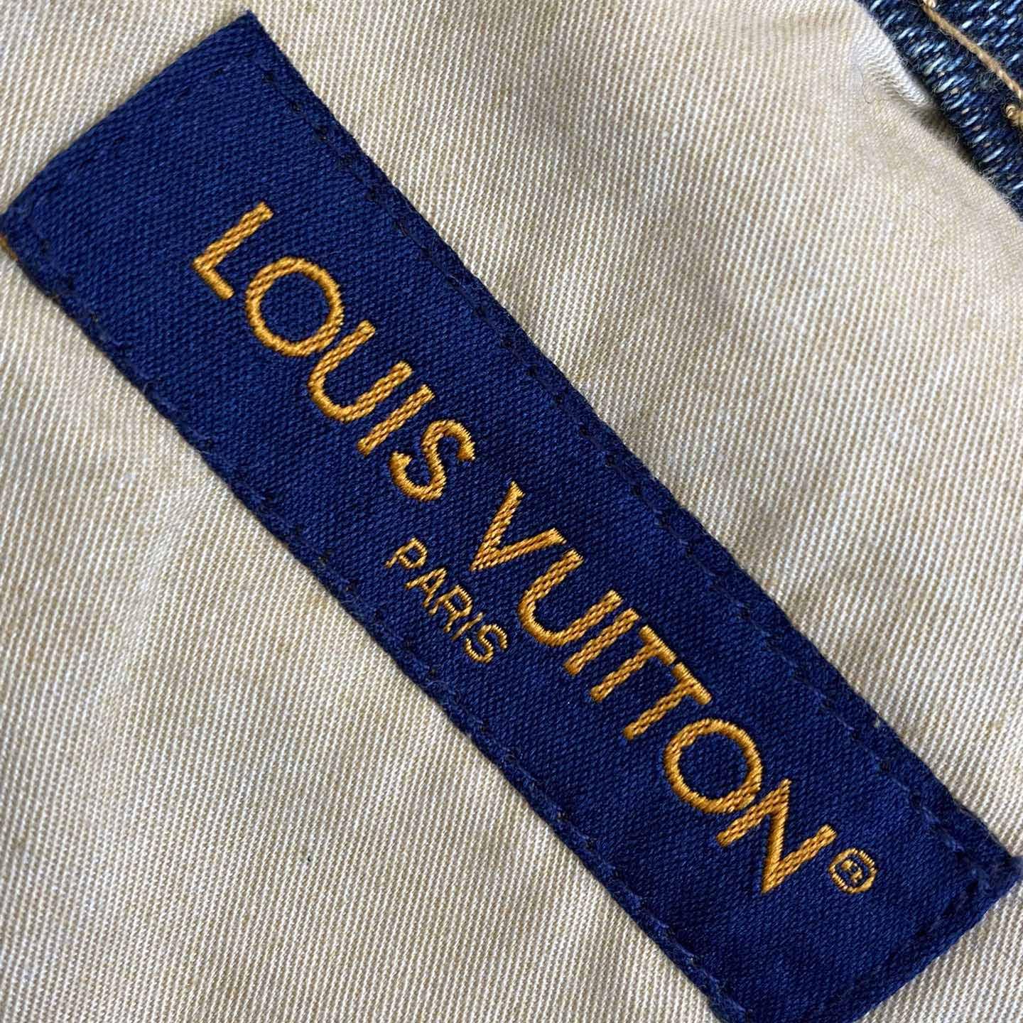 Louis Vuitton Damier Denim Pants - FashionPlug