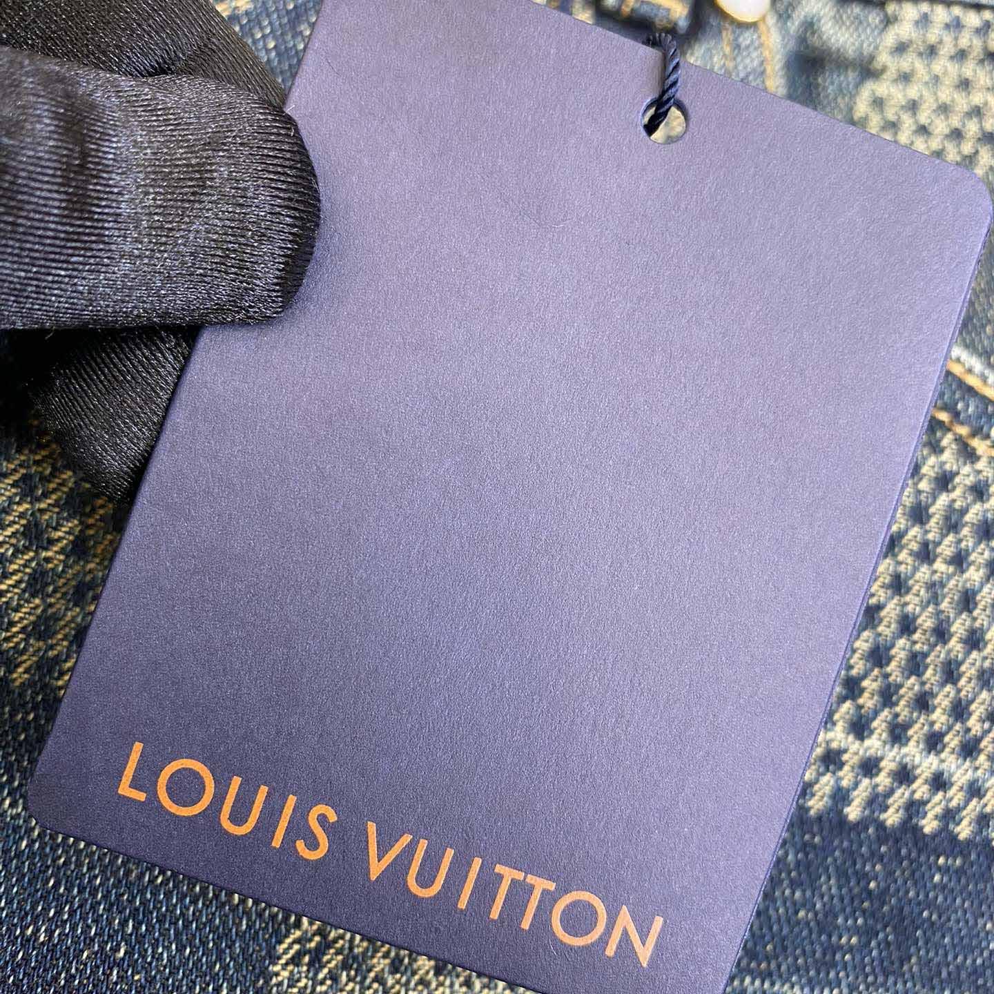 Louis Vuitton Damier Denim Pants - FashionPlug
