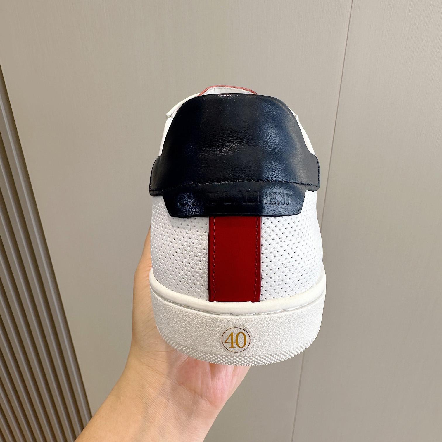 Saint Laurent Court Classic SL/10 Sneakers - FashionPlug
