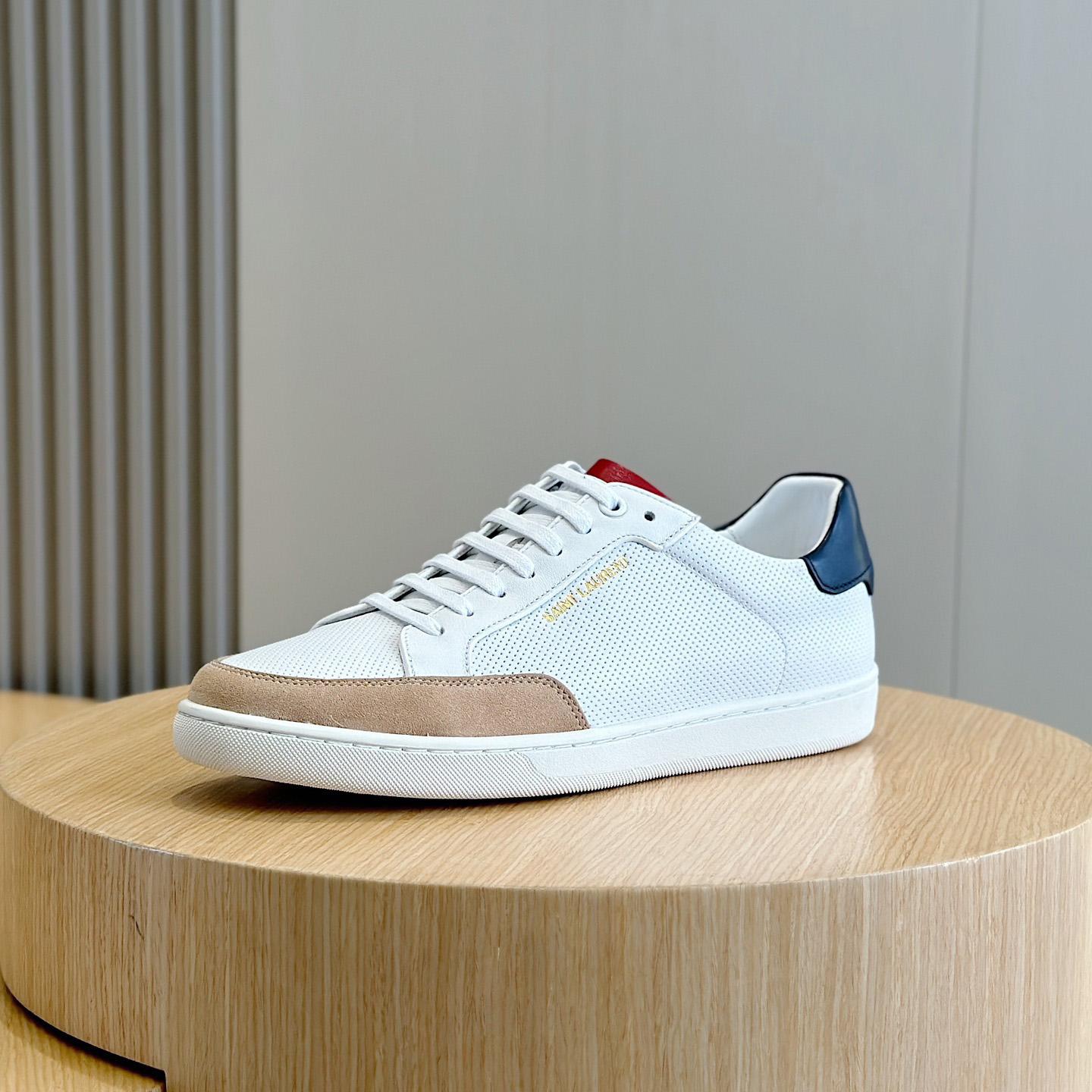 Saint Laurent Court Classic SL/10 Sneakers - FashionPlug