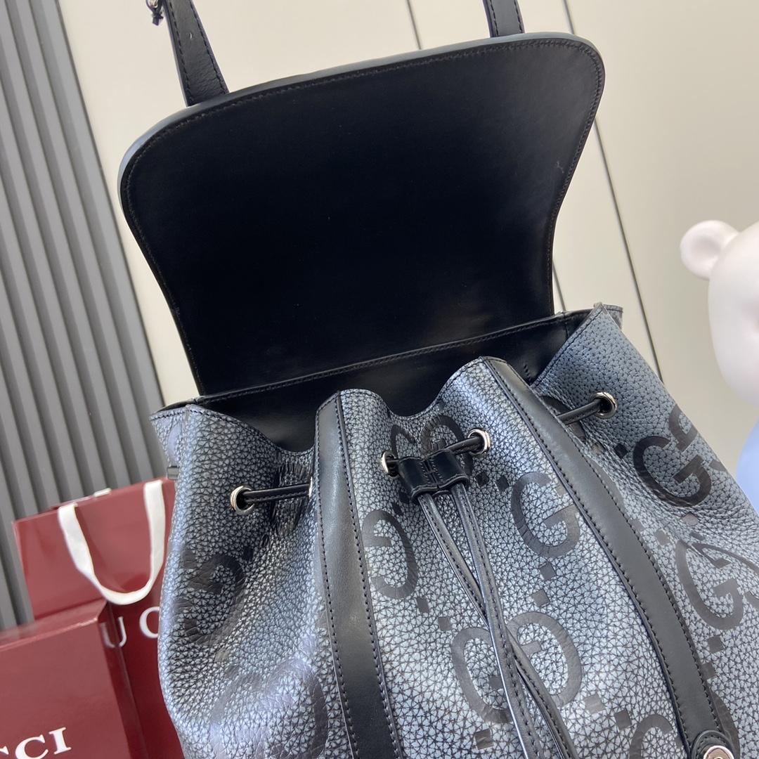 Gucci Large Jumbo GG Backpack - FashionPlug