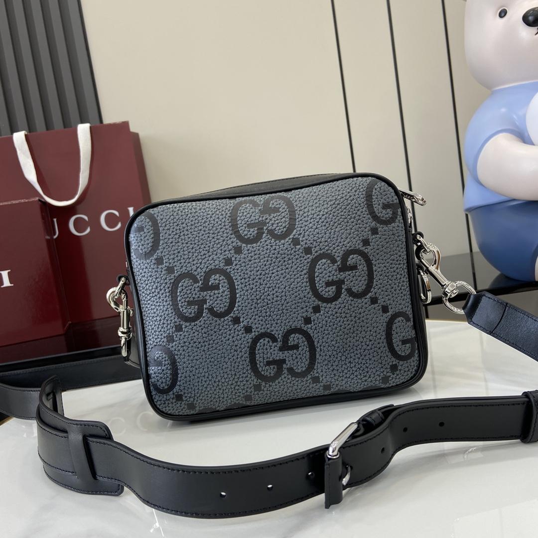 Gucci Small Jumbo GG Crossbody Bag - FashionPlug