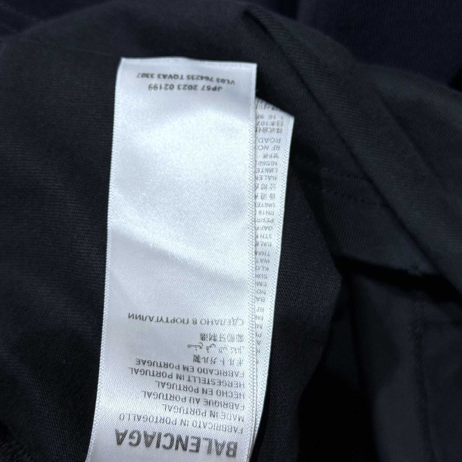 Balenciaga Stencil Type T-Shirt - FashionPlug