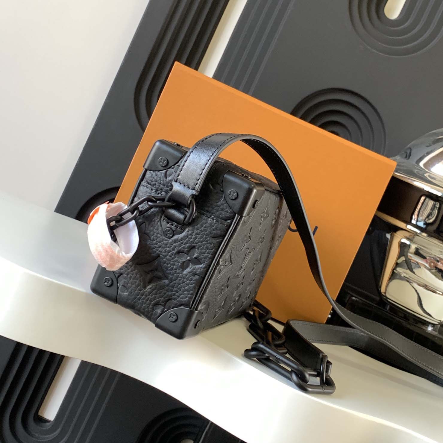 Louis Vuitton Mini Soft Trunk   M55702 - FashionPlug