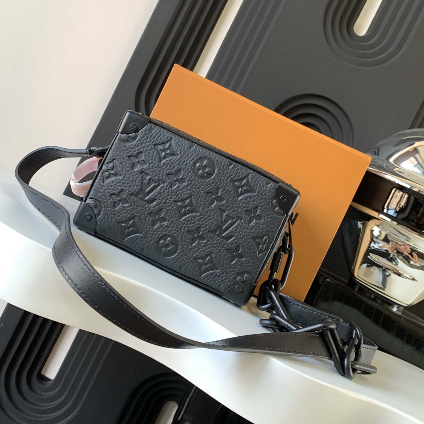 Louis Vuitton Mini Soft Trunk   M55702 - FashionPlug