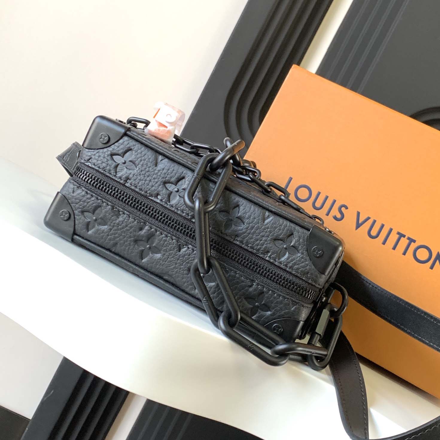 Louis Vuitton Mini Soft Trunk   M55702 - FashionPlug
