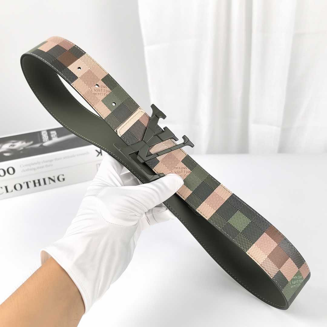 Louis Vuitton LV Mega Pixel 40mm Reversible Belt - FashionPlug