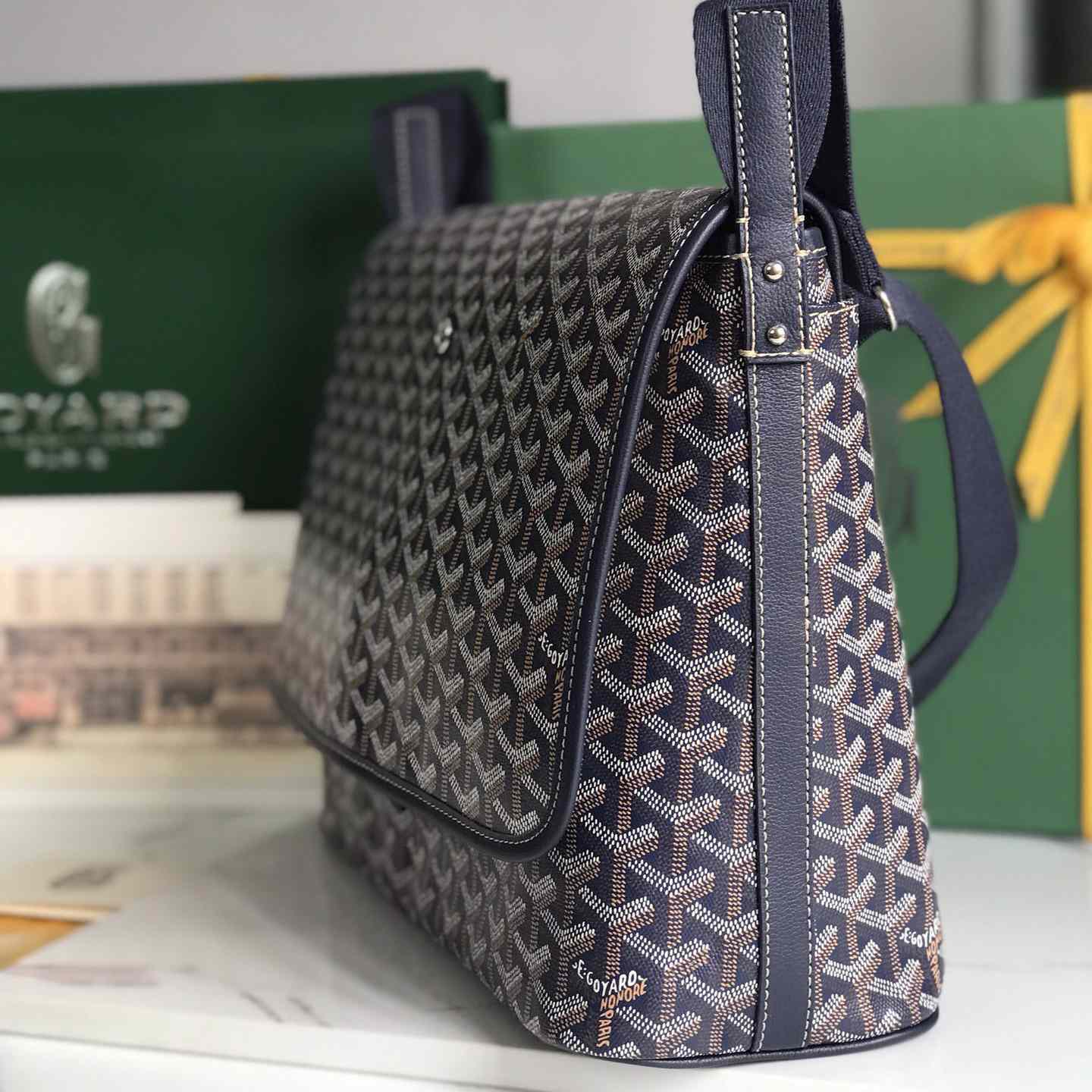 Goyard Capetien MM Messenger Bag   - FashionPlug