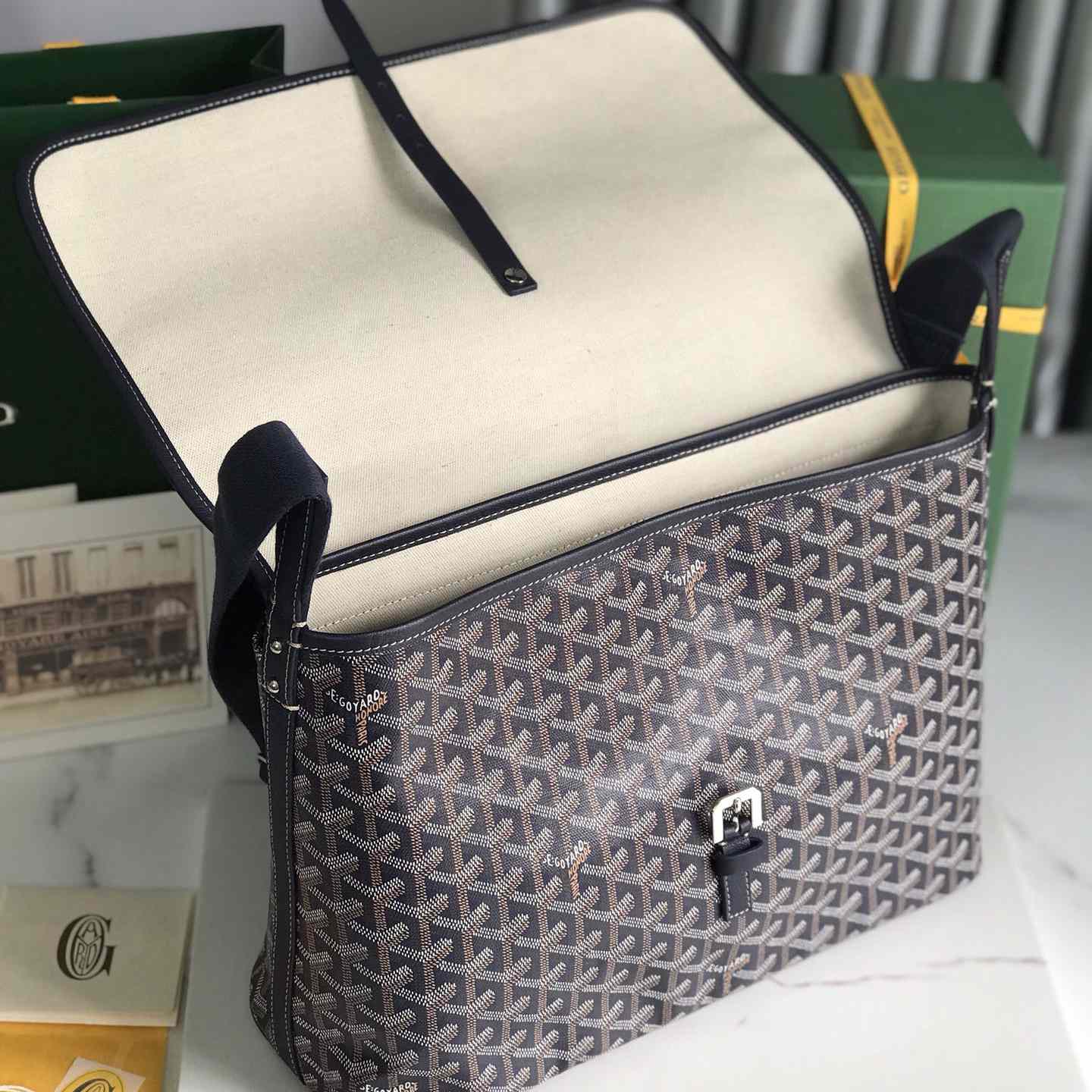 Goyard Capetien MM Messenger Bag   - FashionPlug