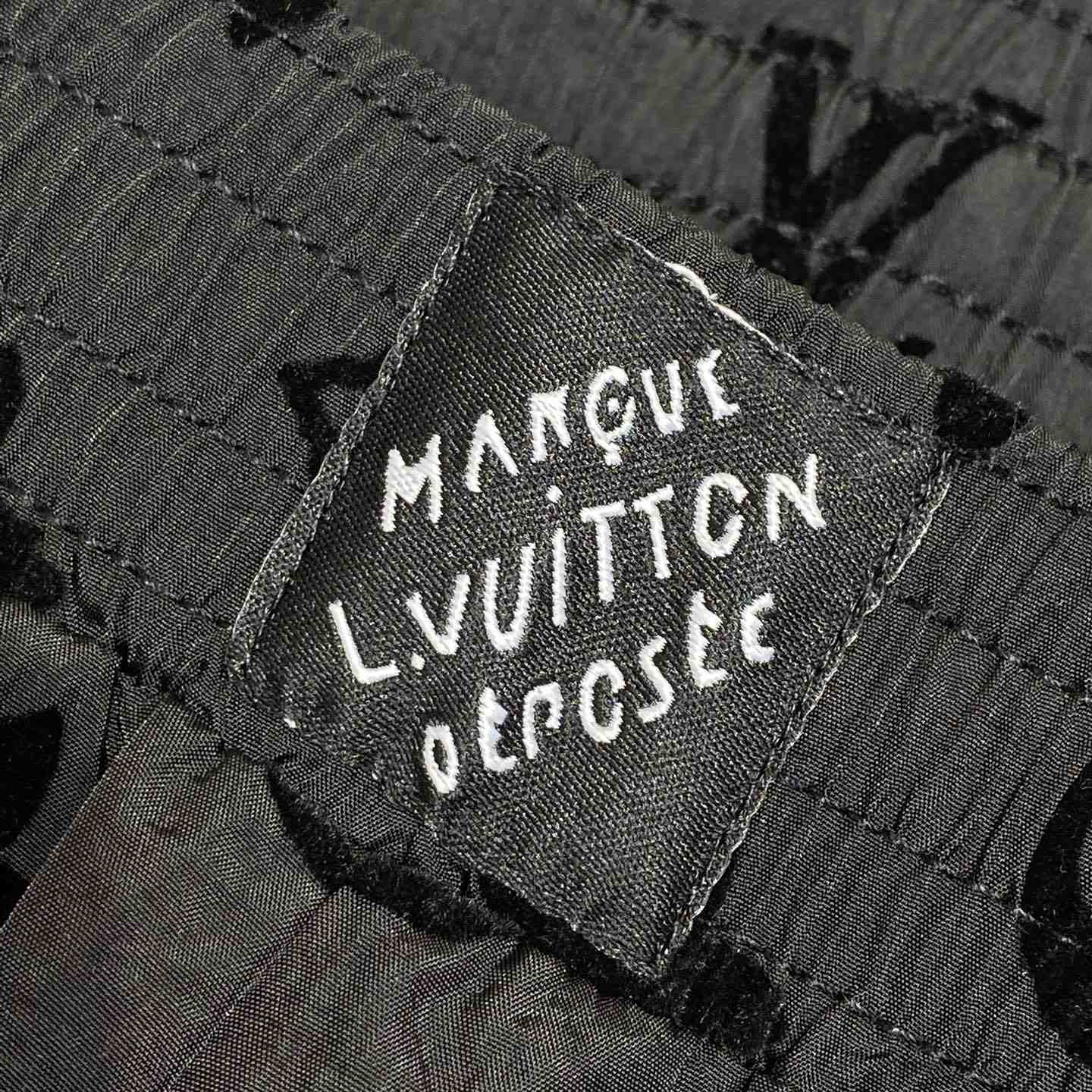 Louis Vuitton Flocked Monogram Shorts - FashionPlug