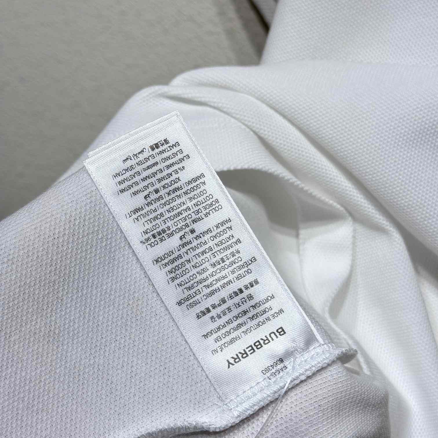 Burberry Cotton Polo Shirt - FashionPlug