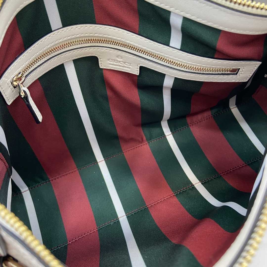 Gucci GG Emblem Medium Shoulder Bag - FashionPlug