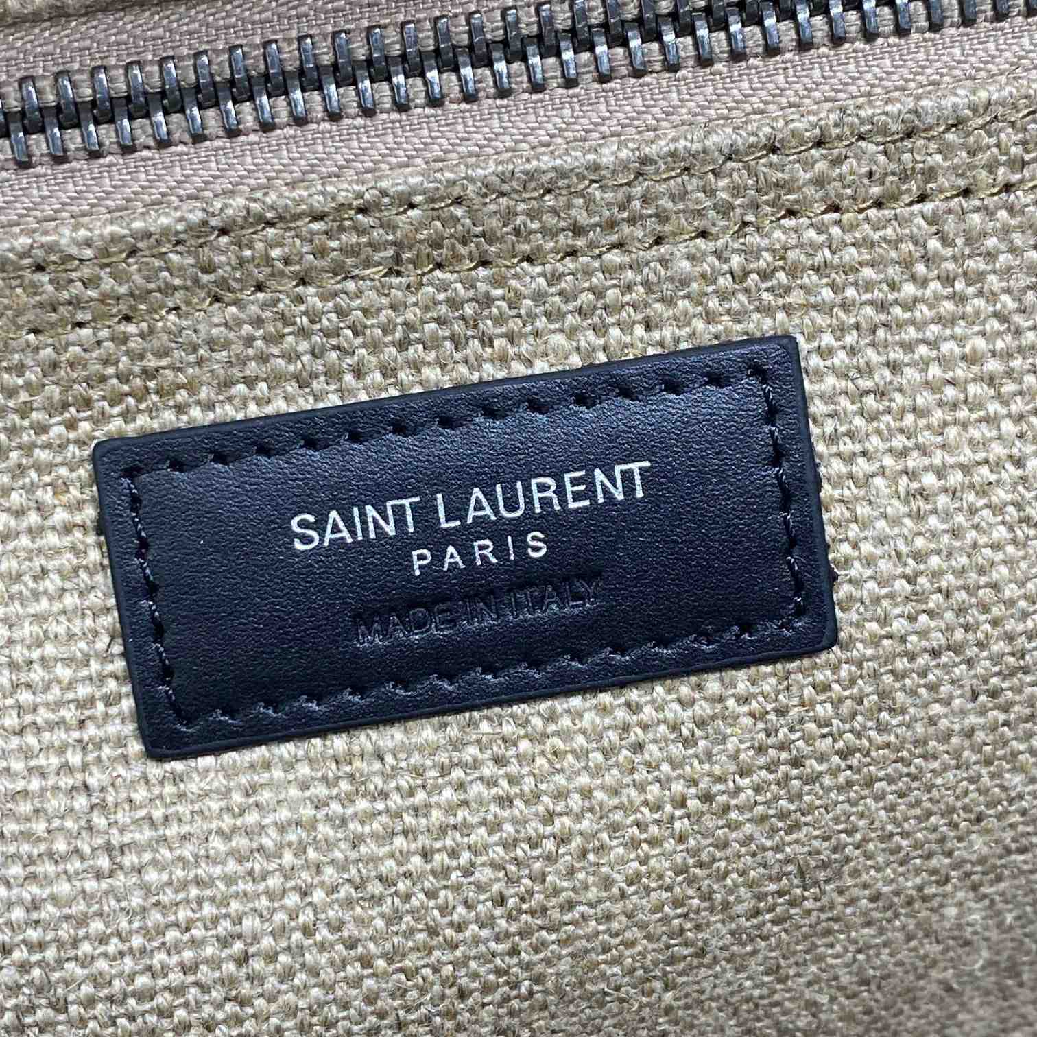 Saint Laurent Rive Gauche Tote In Canvas - FashionPlug