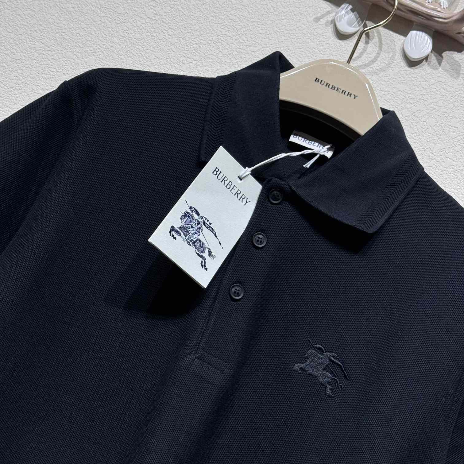 Burberry Cotton Polo Shirt - FashionPlug