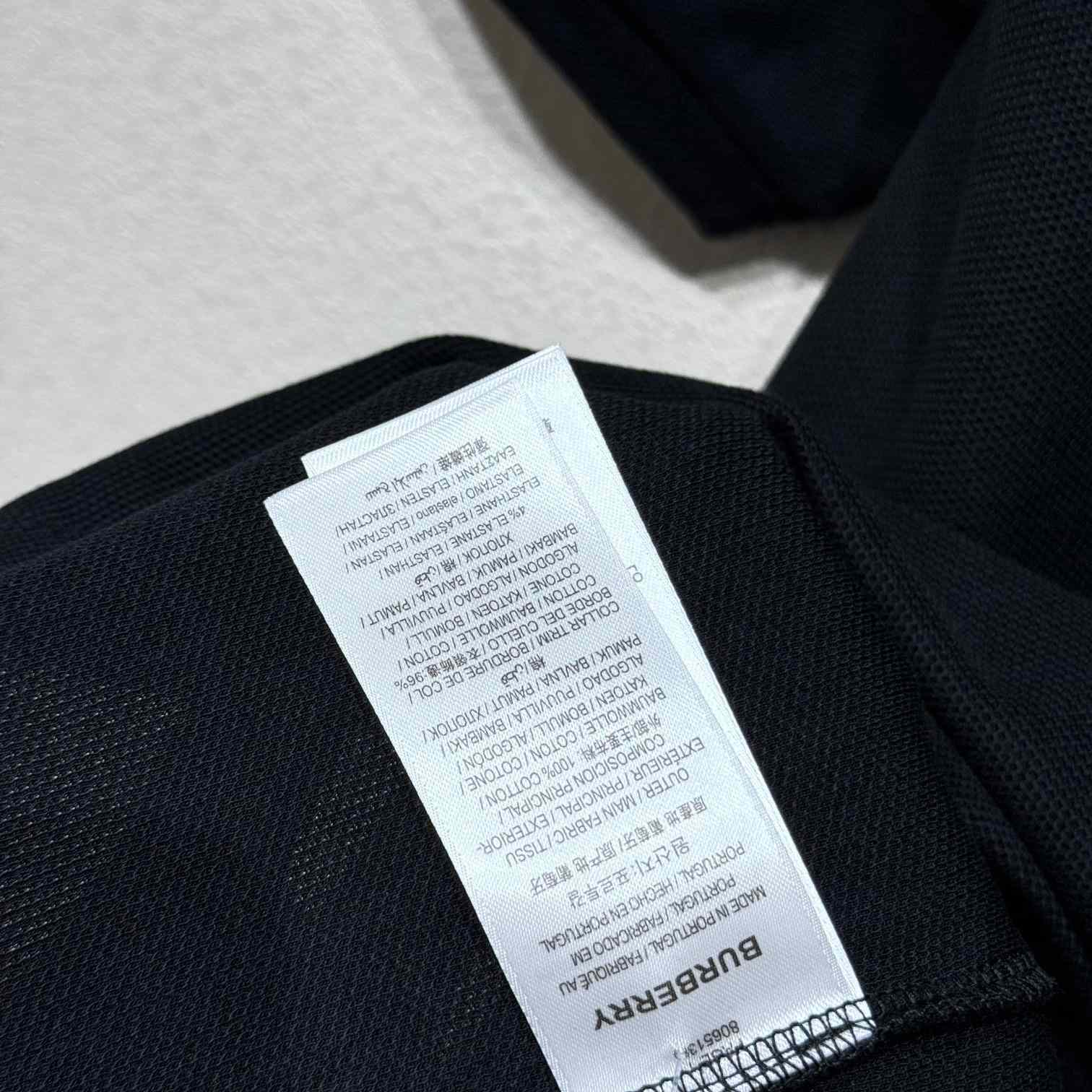 Burberry Cotton Polo Shirt - FashionPlug