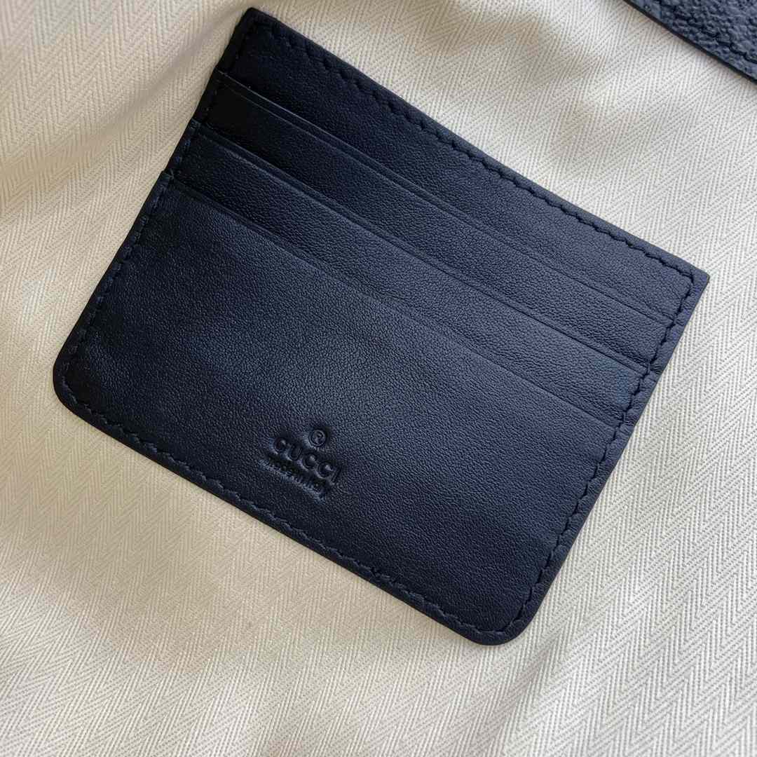 Gucci GG Emblem Small Business Case - FashionPlug