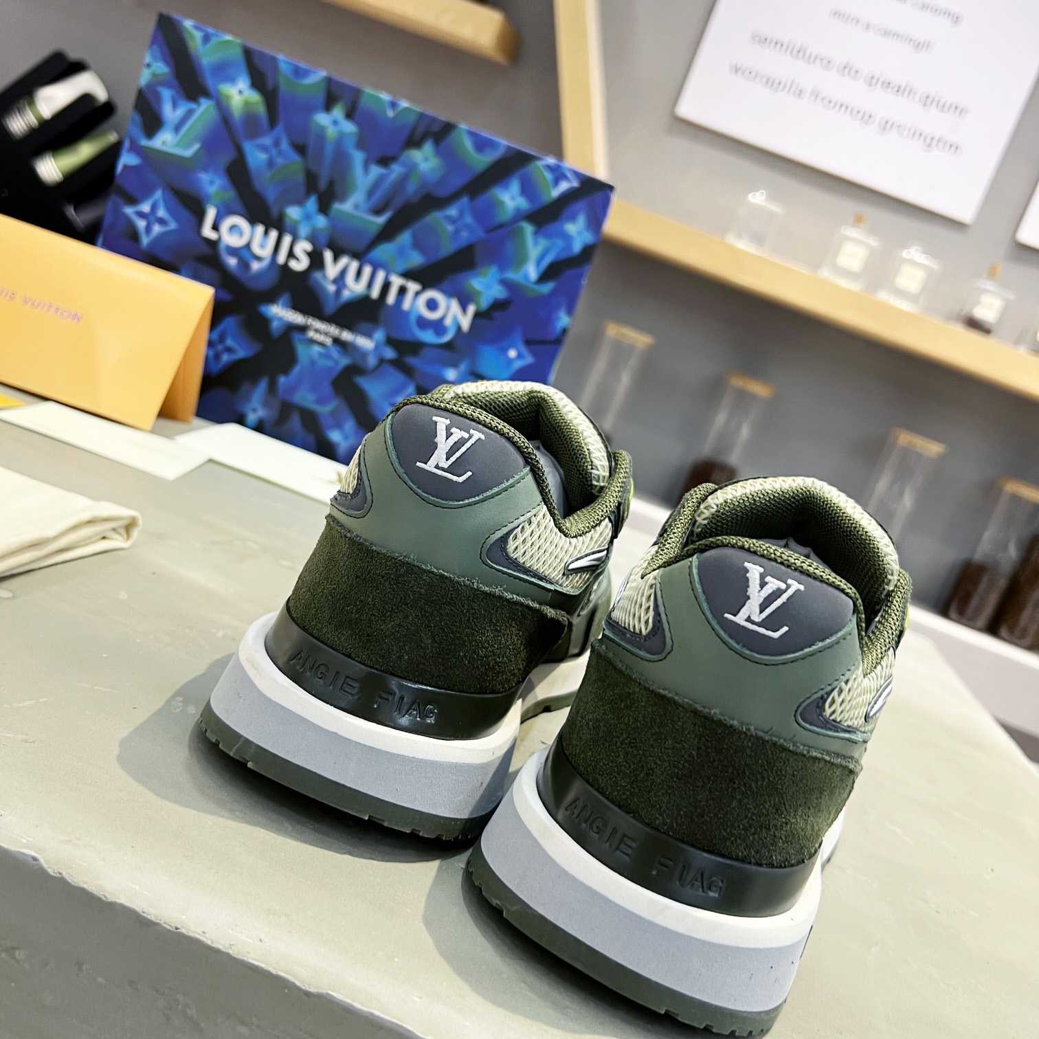 Louis Vuitton Run Away Sneaker   (upon uk size) - FashionPlug