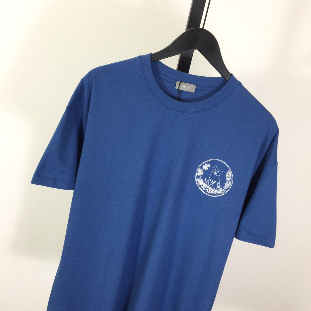 Dior Relaxed-fit T-shirt  - FashionPlug