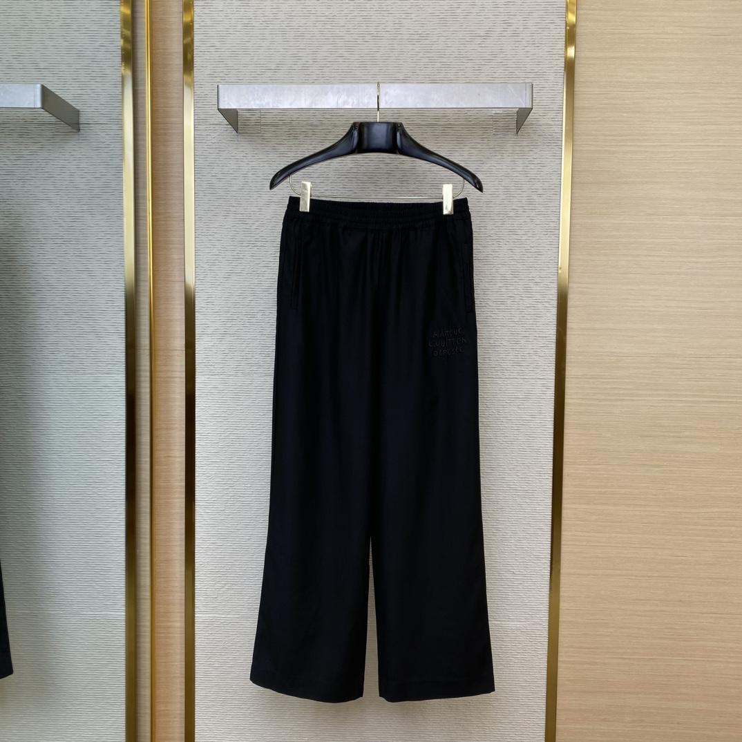Louis Vuitton Drawstring Wool Pants  1AGJIW - FashionPlug