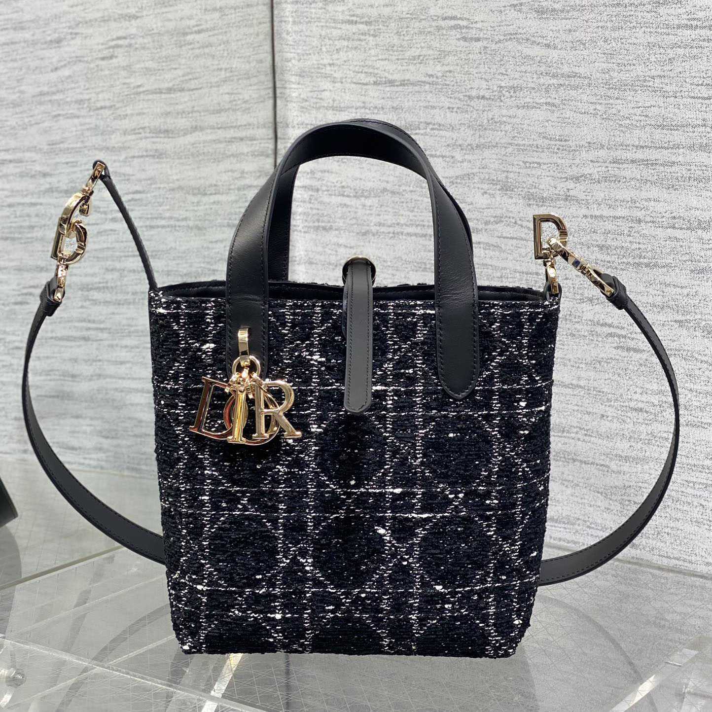 Dior Small Dior Toujours Vertical Tote Bag  - FashionPlug
